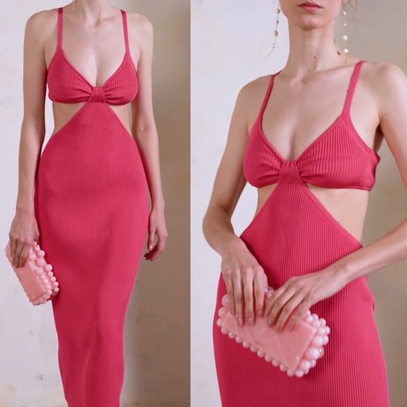 πΊπHPππΊ NWT Cult Gaia Serita Dress Blossom - Picture 11 of 14